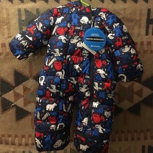 Columbia baby bunting snow suit